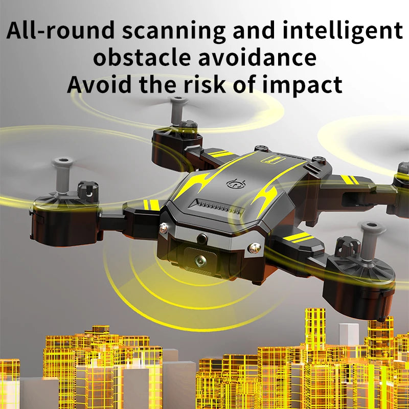 New Hot Sell S6 Drone Profesional 8k 4K HD Camera Optical Flow 5G Control Screen Obstacle Avoidance