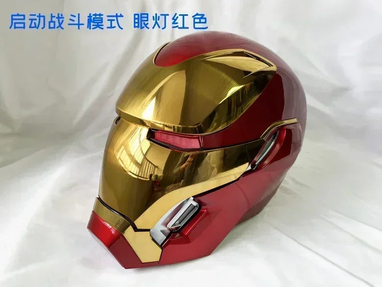Marvel Iron Man RC Mk50 Wearable Voice-Activated Helmet Collectible Toy Figure