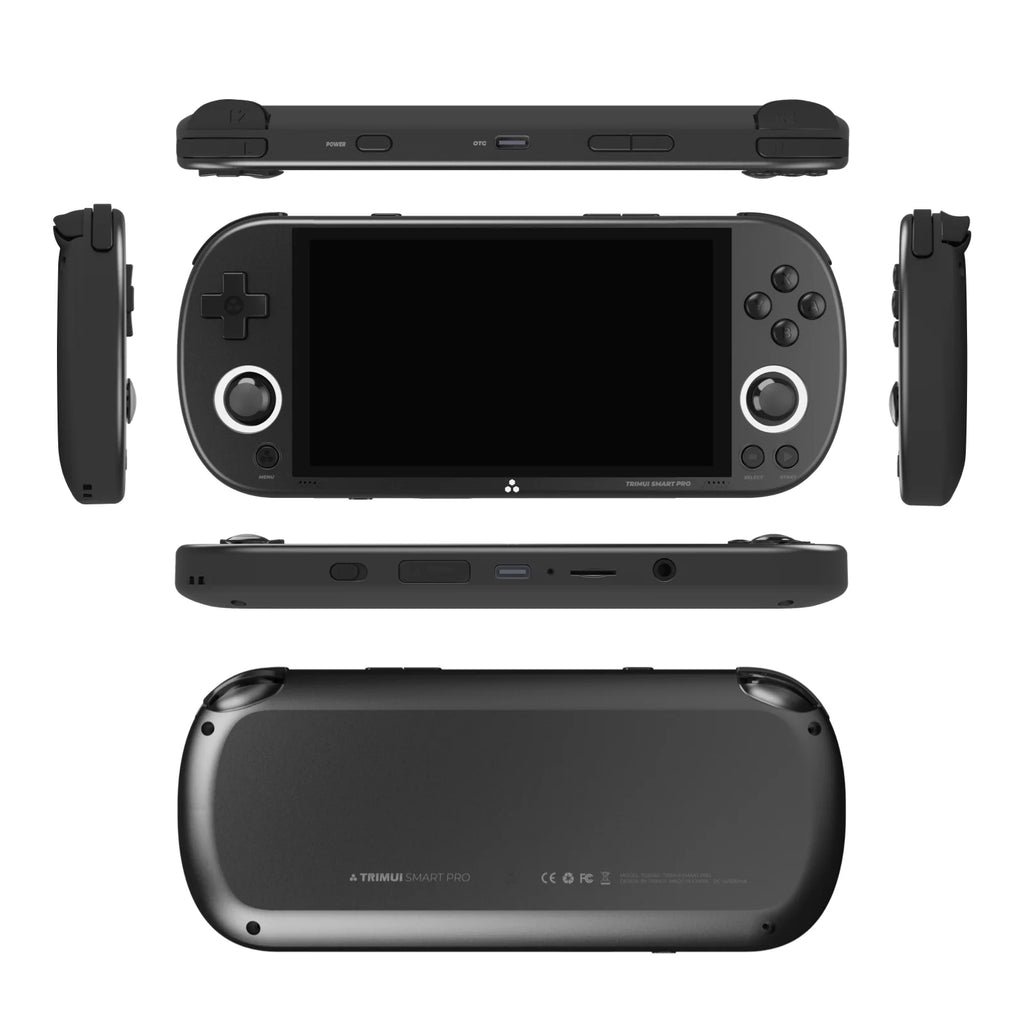 Trimui Smart Pro Handheld Game Console 4.96''IPS Screen Linux System Joystick RGB Lighting  Retro Video