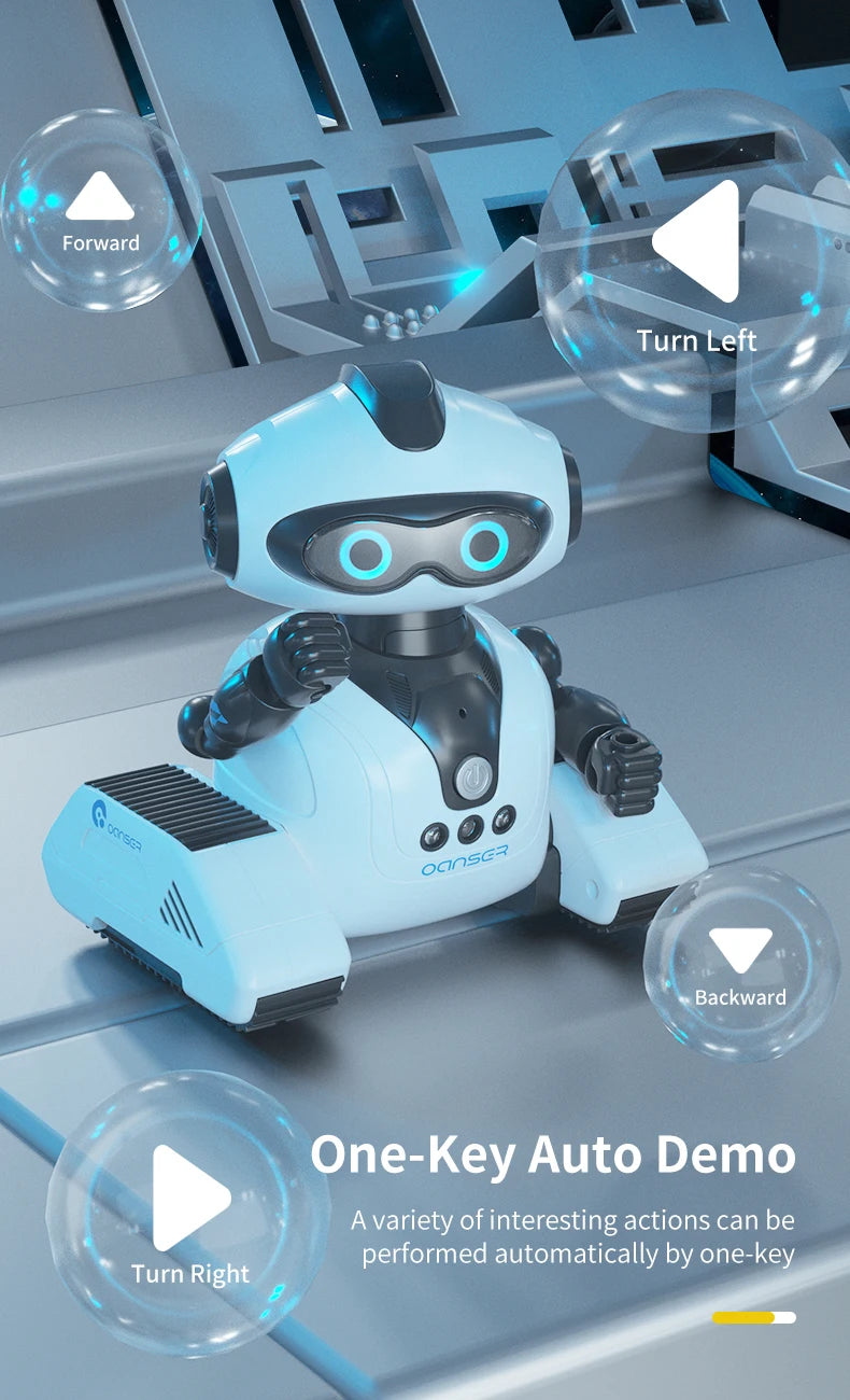 Intelligent Remote Control JJRC R22 Robot Toy Gesture Sensing Music Recording Education Programming Science Popularization Robot