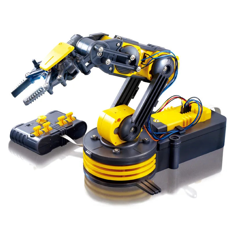 Remote Control Manipulator DIY Electric Scientific Robot Arm Experiment Assembling Children's Educational Toys