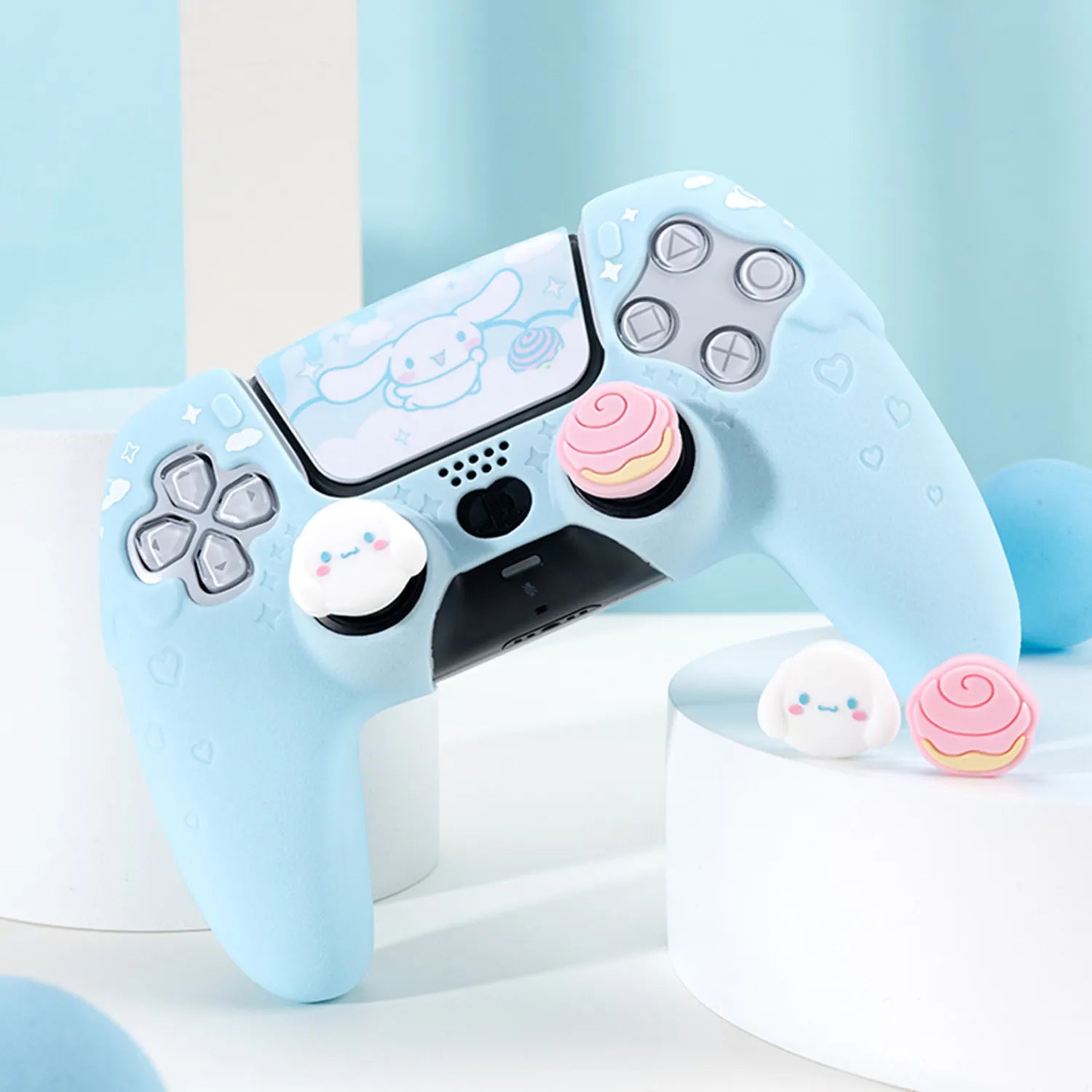 Sanrio Kuromi Ps5 Controller Silicone Cover Anti Slip Protective Case With Cute Thumb Grips Protective Cas For Ps5 Nspro