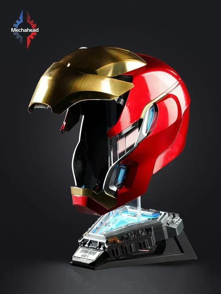 Marvel Iron Man RC Mk50 Wearable Voice-Activated Helmet Collectible Toy Figure