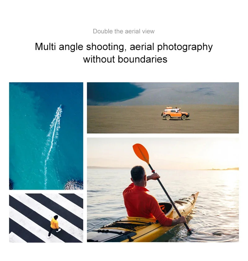 OPPO D16 Drone HD Dual Camera 8K 3 Battery Brushless Motor Optical Flow GPS Positioning Avoidance Drone