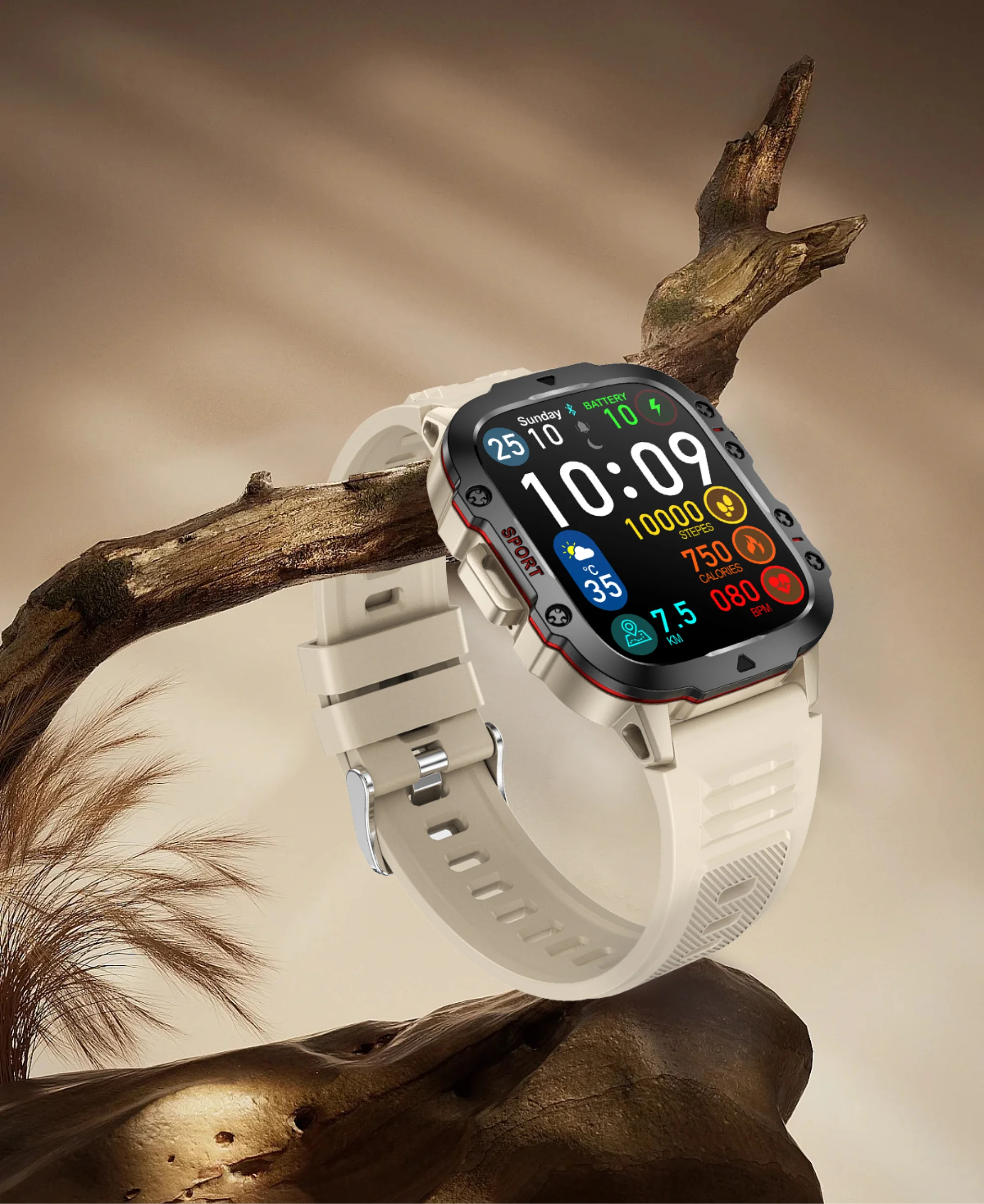 Original Military Men Smart Watches Wireless Call Fitness Clock IP68 Swim Waterproof Sport Smartwatch