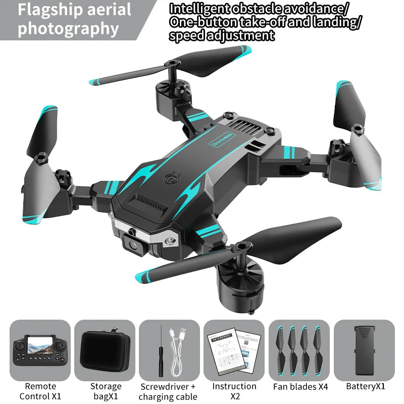 New Hot Sell S6 Drone Profesional 8k 4K HD Camera Optical Flow 5G Control Screen Obstacle Avoidance