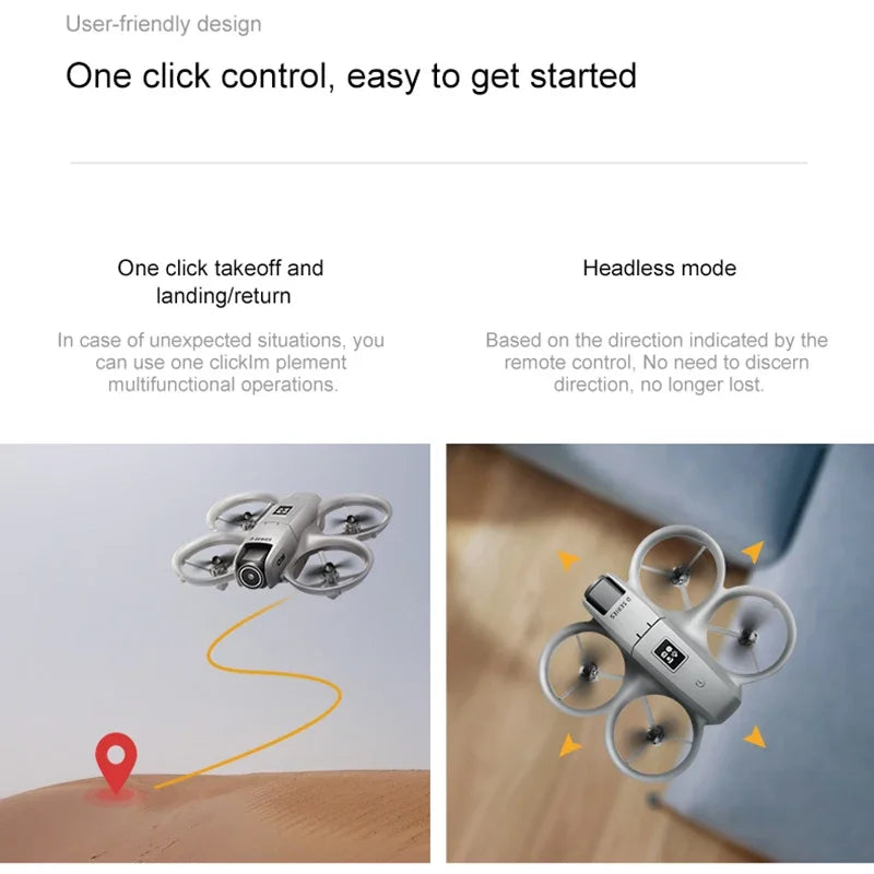 OPPO D16 Drone HD Dual Camera 8K 3 Battery Brushless Motor Optical Flow GPS Positioning Avoidance Drone