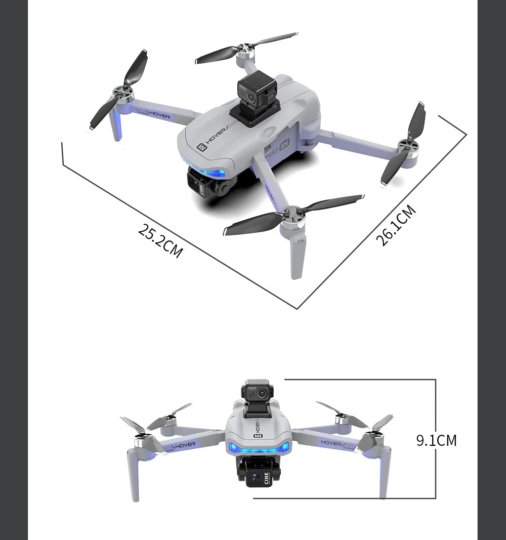 X40 PRO GPS Drone 8K HD Camera 3-axis gimbal Aerial Photography 5G WIFI Brushless Avoid Obstacles FPV Fishing Drone