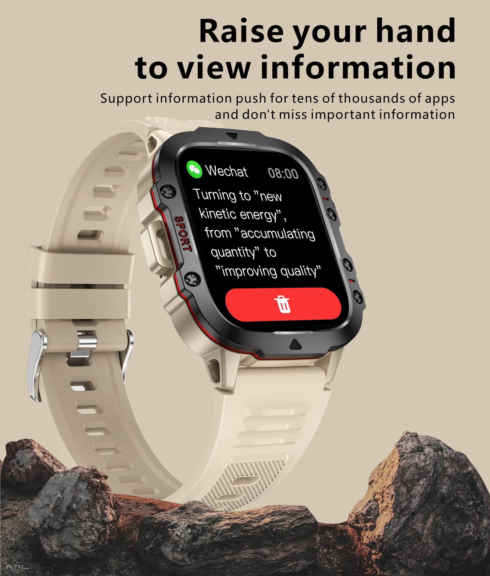 Original Military Men Smart Watches Wireless Call Fitness Clock IP68 Swim Waterproof Sport Smartwatch