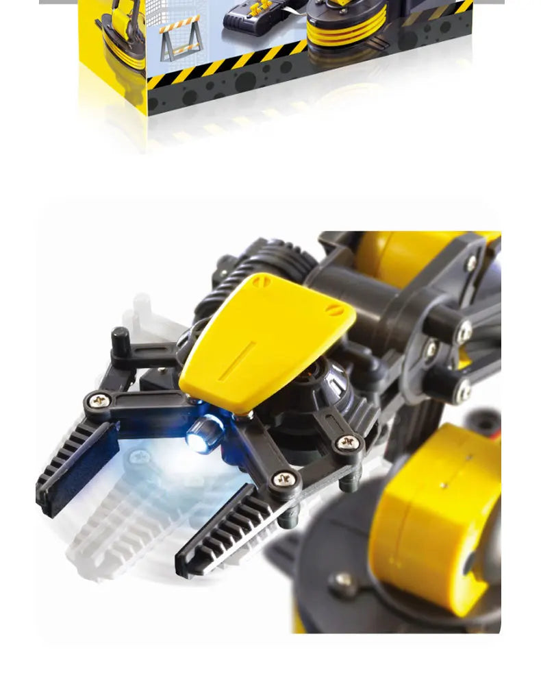 Remote Control Manipulator DIY Electric Scientific Robot Arm Experiment Assembling Children's Educational Toys