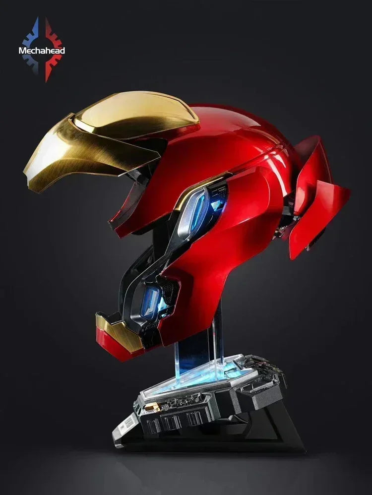 Marvel Iron Man RC Mk50 Wearable Voice-Activated Helmet Collectible Toy Figure