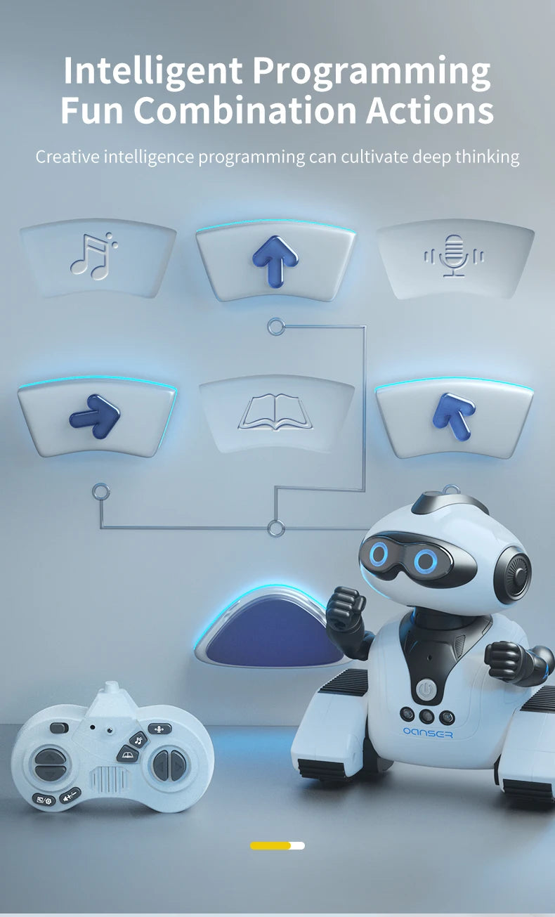 Intelligent Remote Control JJRC R22 Robot Toy Gesture Sensing Music Recording Education Programming Science Popularization Robot
