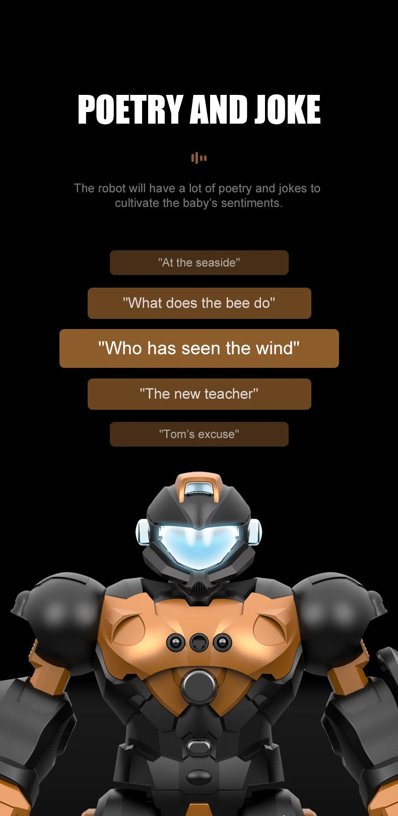 RC Robot Toy Intelligent Programming Voice Controlled Gesture Remote Control LED Smart Dancing Robot Kids Toy