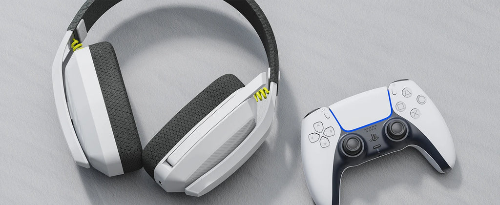 BINNUNE BW06 2.4GHz Wireless Gaming Headset with Mic for PS5 PS4 PC Mac Playstation Bluetooth Gaming headphone with Microphone