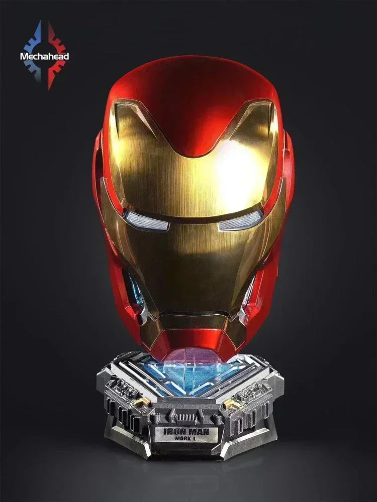 Marvel Iron Man RC Mk50 Wearable Voice-Activated Helmet Collectible Toy Figure