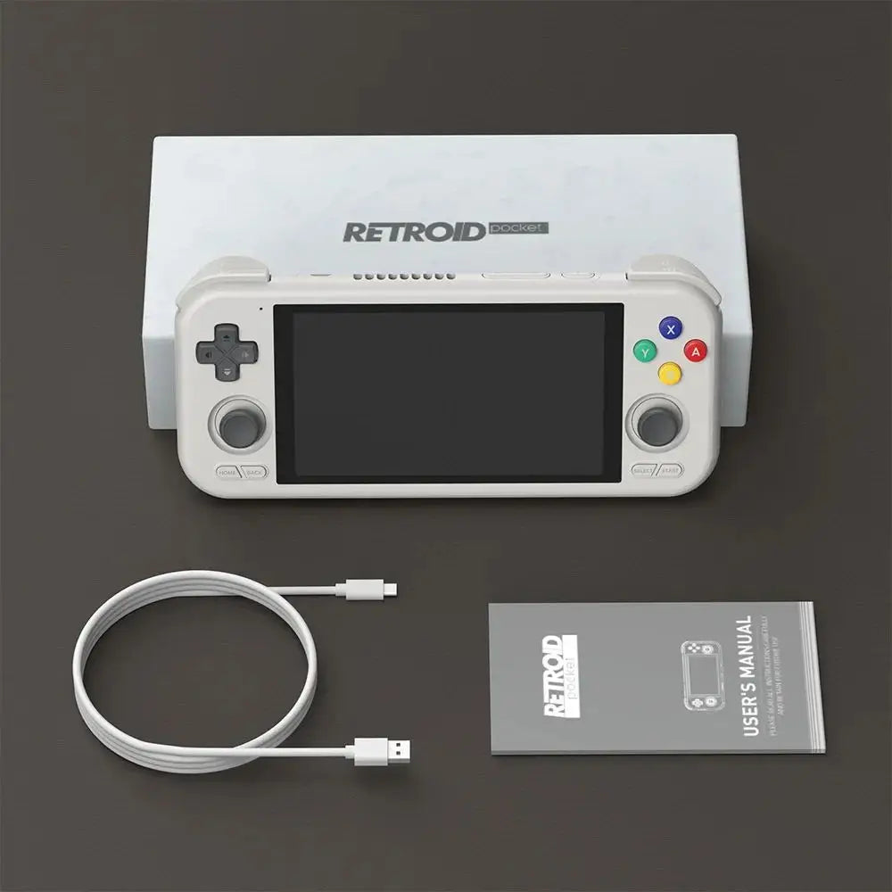 Retroid Pocket 4Pro Handheld Game Console 4.7Inch Touch Screen RAM 8GB WiFi 6.0 Bluetooth 5.2 5000mAh