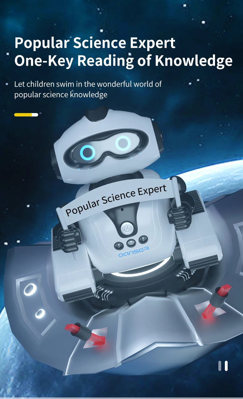 Intelligent Remote Control JJRC R22 Robot Toy Gesture Sensing Music Recording Education Programming Science Popularization Robot