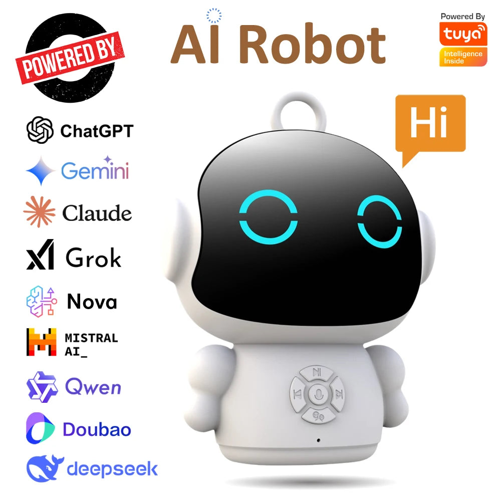 Tuya Smart AI Robot WiFi Early Education Toys for Children Speech Recognition & Voice Interactive