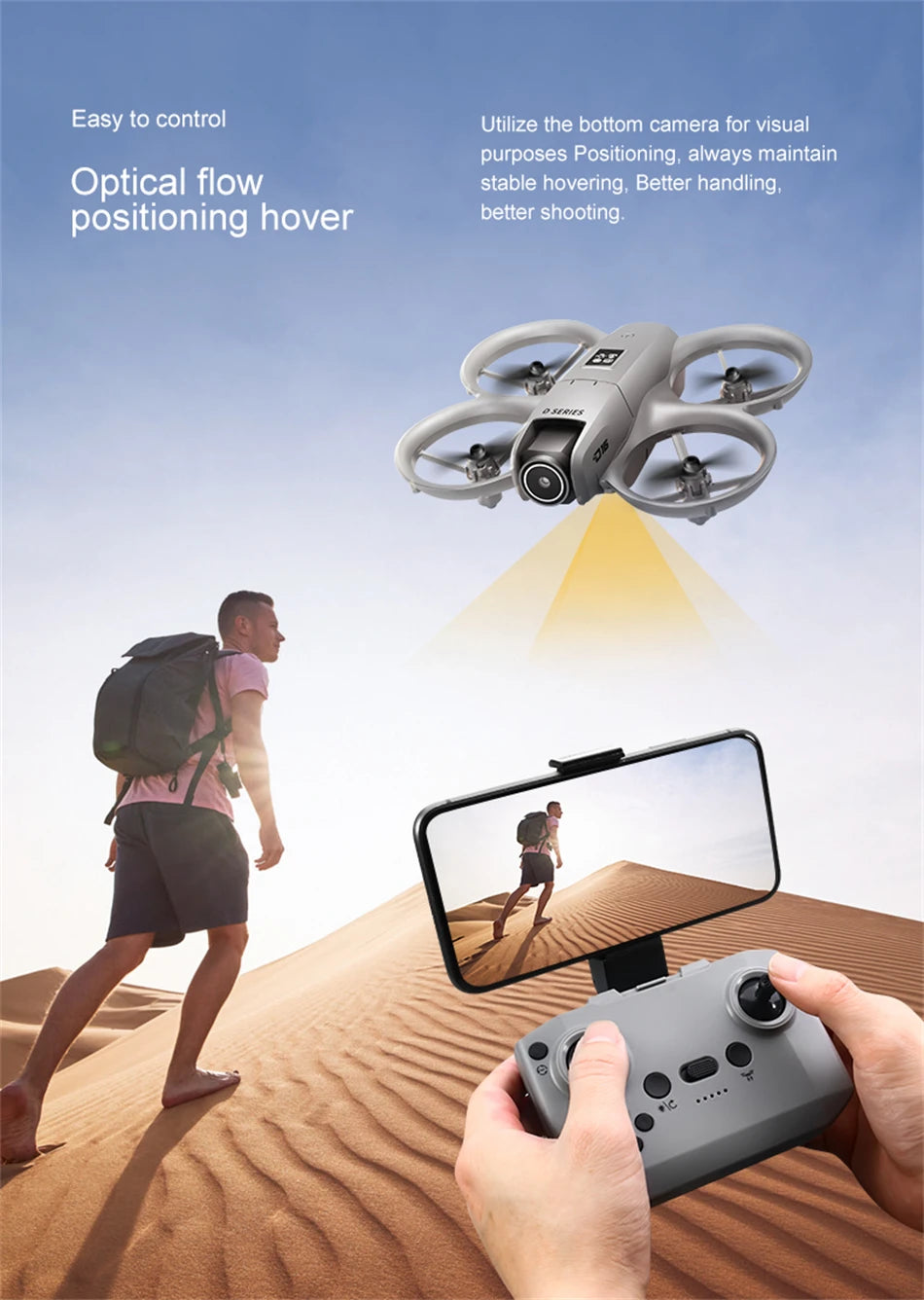 NEW Drones D16 GPS 8K Professional HD 180° Dual Camera 5G WIFI Brushless Motors Obstacle Avoidance FPV Foldable