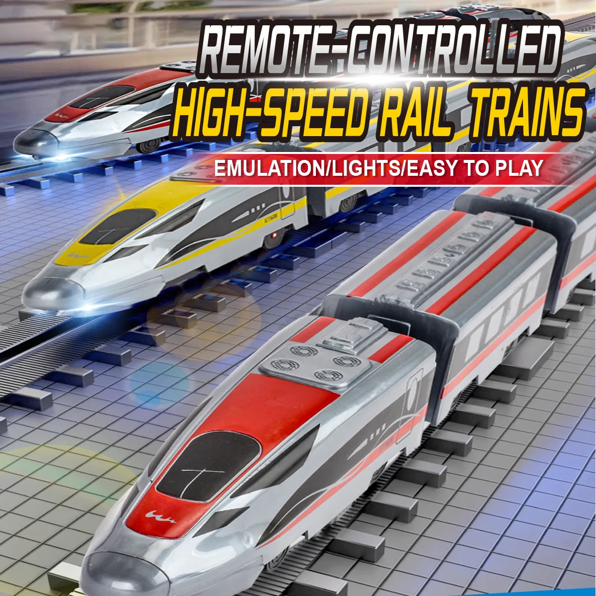 Simplified Operation Model Of High-Speed Train Simulation Remote Control Car Sound And Light