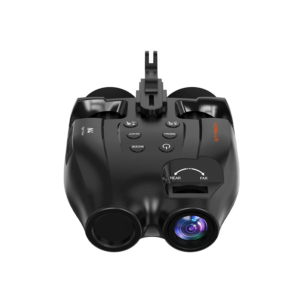 GTGUARD N4 Digital Night Vision Binoculars 1080P Full HD Infrared Hunting Camera 300M 5X Optical For Total Darkness Surveillance