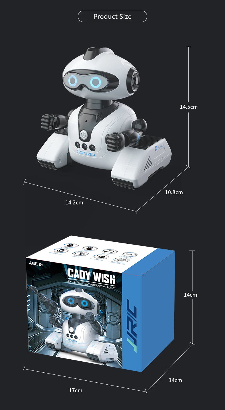 Intelligent Remote Control JJRC R22 Robot Toy Gesture Sensing Music Recording Education Programming Science Popularization Robot