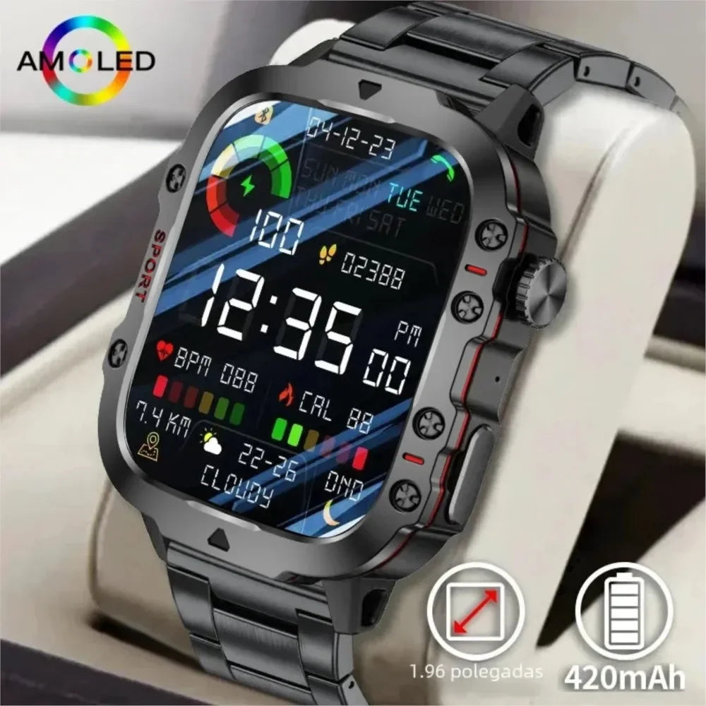Original Military Men Smart Watches Wireless Call Fitness Clock IP68 Swim Waterproof Sport Smartwatch