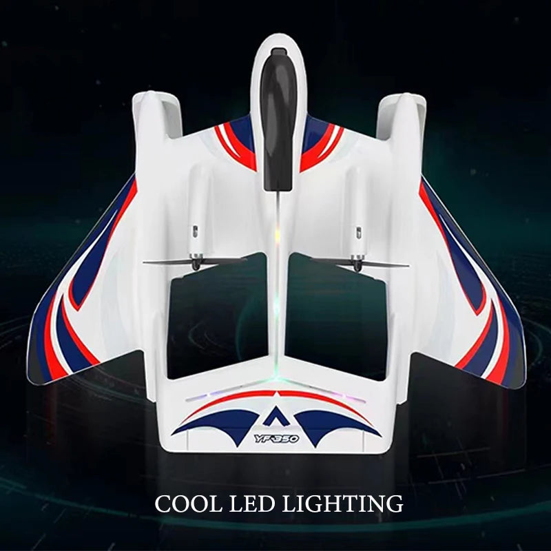 Top 2CH P747 Sea And Air RC Airplane EPP Remote Control Aircraft  With LED Fixed Wing Glider