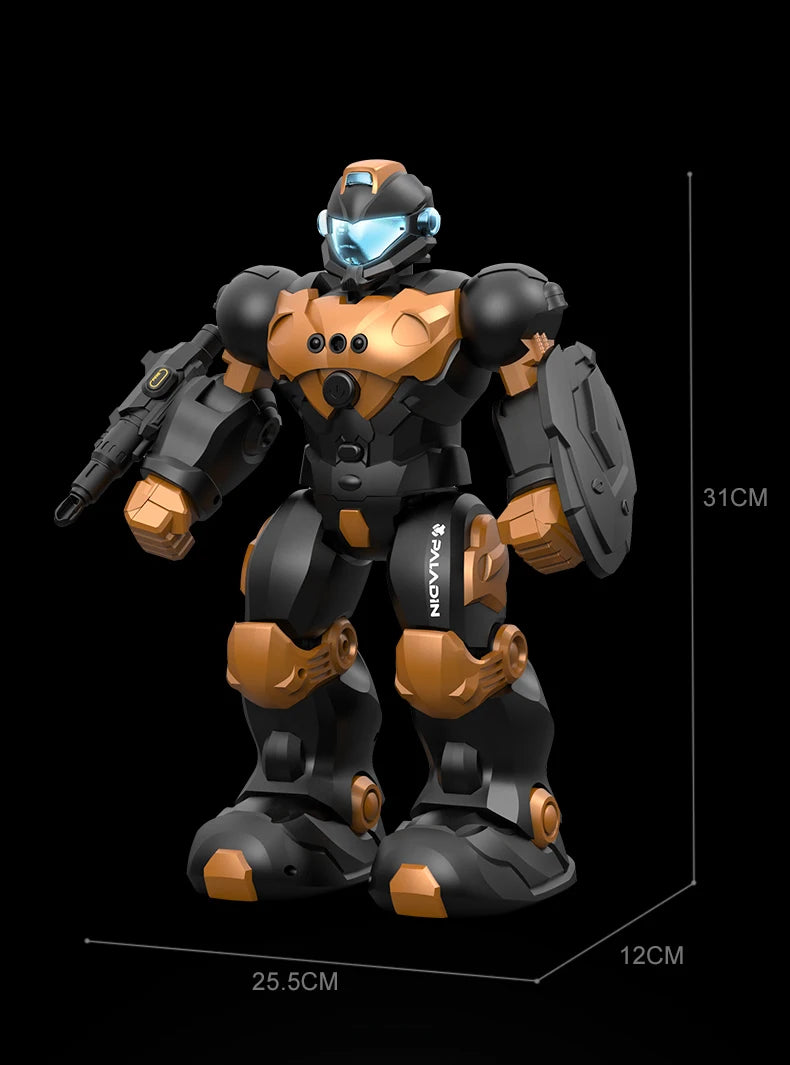 RC Robot Toy Intelligent Programming Voice Controlled Gesture Remote Control LED Smart Dancing Robot Kids Toy