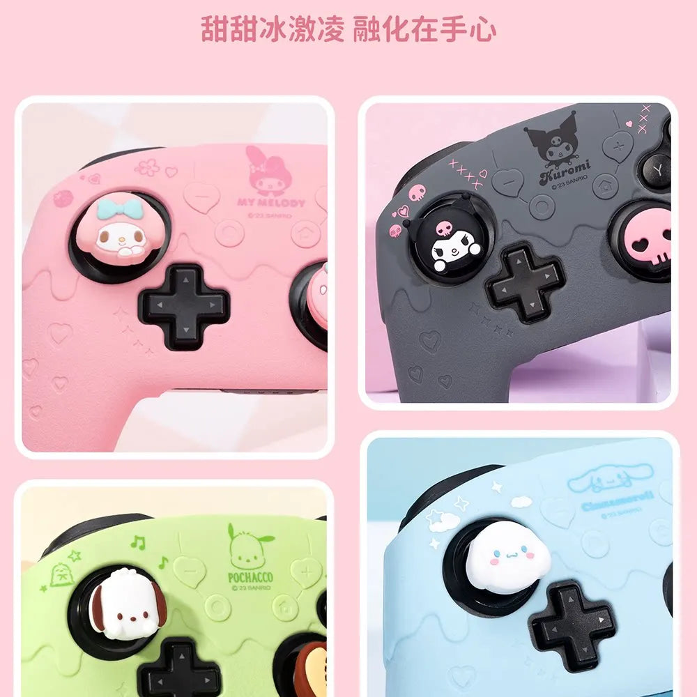 Sanrio Kuromi Ps5 Controller Silicone Cover Anti Slip Protective Case With Cute Thumb Grips Protective Cas For Ps5 Nspro