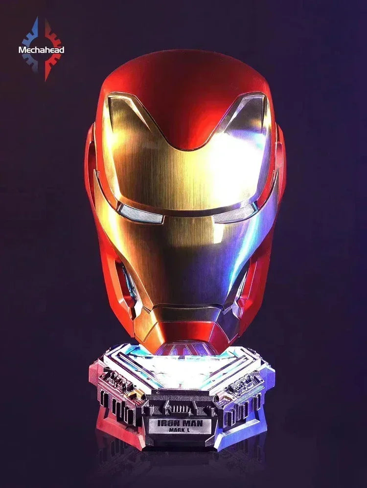 Marvel Iron Man RC Mk50 Wearable Voice-Activated Helmet Collectible Toy Figure