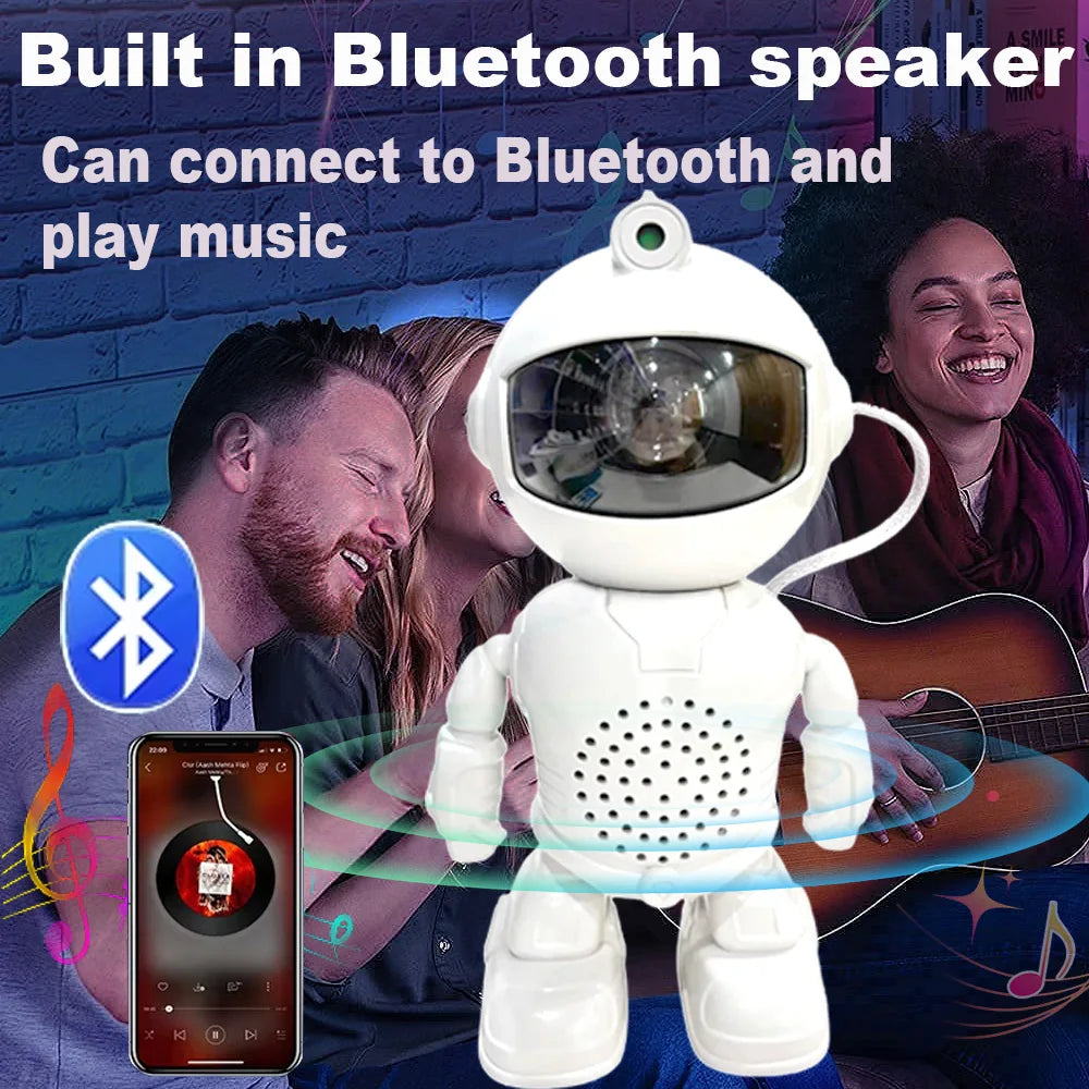 Galaxy Star Astronaut Projector Light Starry Sky Porjectors Lamp Decoration Bedroom Room Nebula LED Night Light