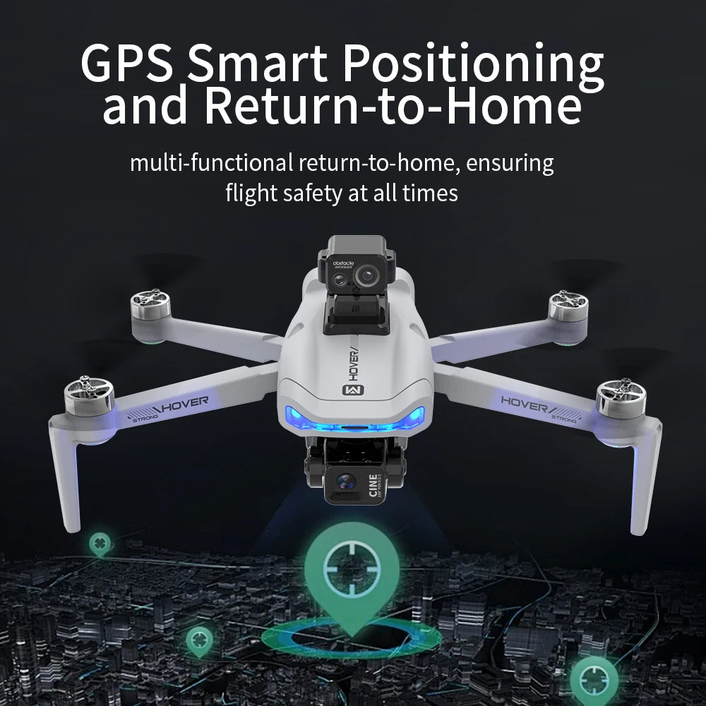 X40 PRO GPS Drone 8K HD Camera 3-axis gimbal Aerial Photography 5G WIFI Brushless Avoid Obstacles FPV Fishing Drone