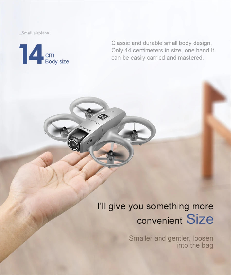 NEW Drones D16 GPS 8K Professional HD 180° Dual Camera 5G WIFI Brushless Motors Obstacle Avoidance FPV Foldable