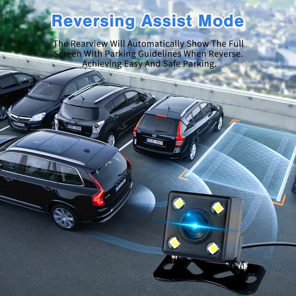 360°Auto Camera 1080P Video Recorder 3/4 Lens WIFI DashCam for Car DVR Black Box Night Vision 24H