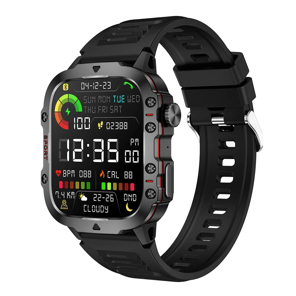 Original Military Men Smart Watches Wireless Call Fitness Clock IP68 Swim Waterproof Sport Smartwatch
