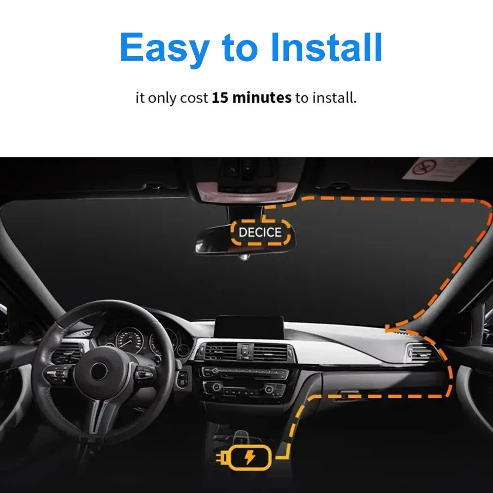 360°Auto Camera 1080P Video Recorder 3/4 Lens WIFI DashCam for Car DVR Black Box Night Vision 24H